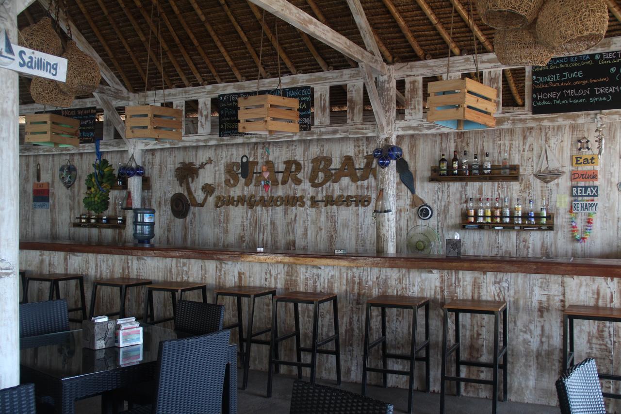 Star Bar And Bungalows Gili Islands Exterior photo