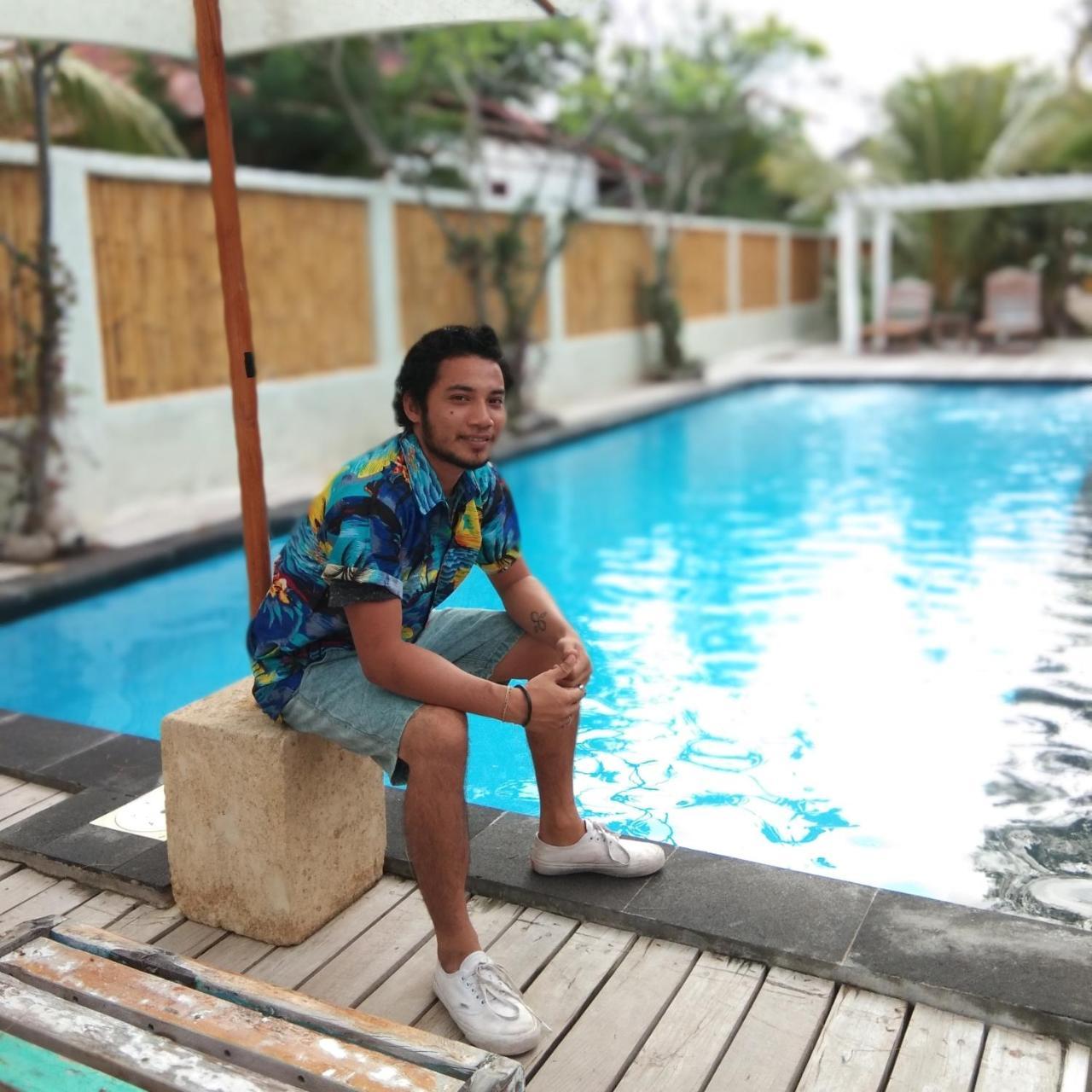Star Bar And Bungalows Gili Islands Exterior photo